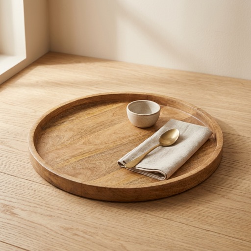 Timbercraft Dienblad Bali - Mangohout
