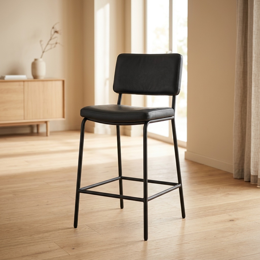 Urban Loft Barkruk Bergen - Zwart