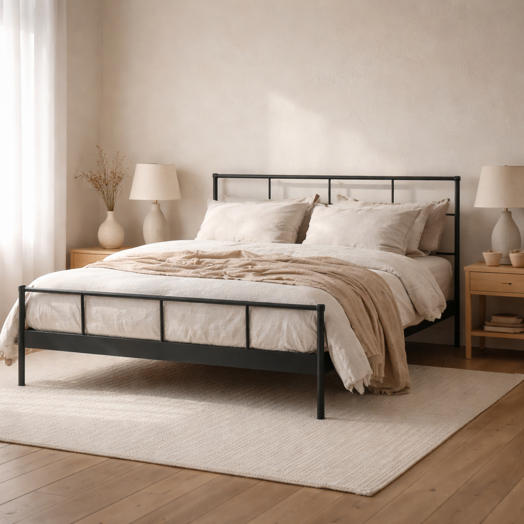 Casa Moderna Platform bed Amsterdam - Antraciet