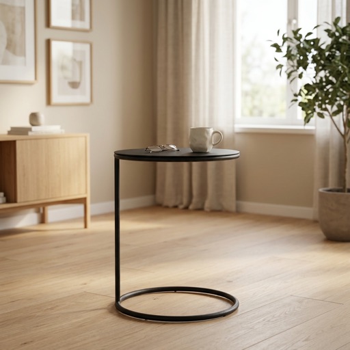 Urban Loft Bijzettafel Bergen - Zwart