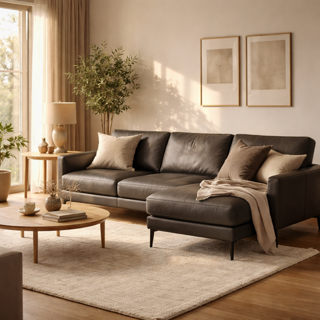 Zen Interiors 3-zitsbank Osaka - Donkergrijs