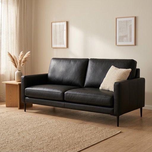Comfort Zone 2,5-zitsbank Napoli - Zwart