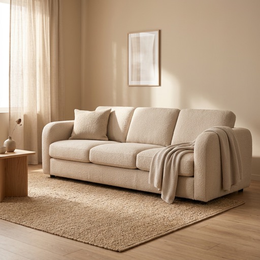 Nordic Living 3-zitsbank Oslo - Beige