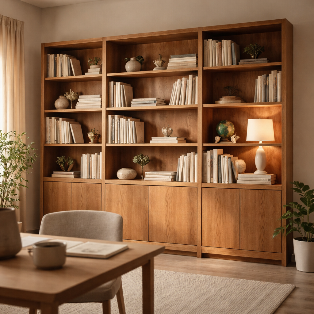 WonenXL Collection Boekenkast Roma - Eiken naturel