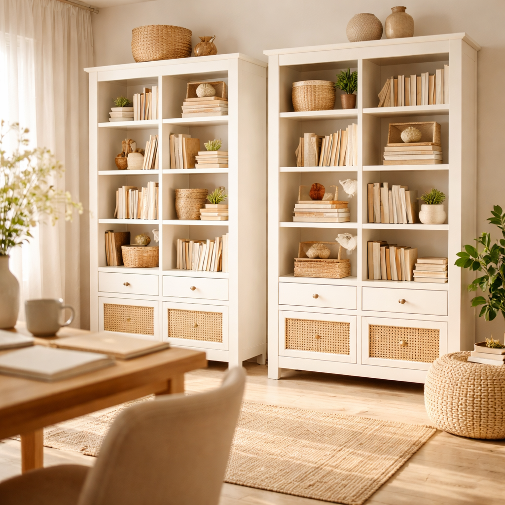 WonenXL Collection Open boekenkast Kyoto - Wit