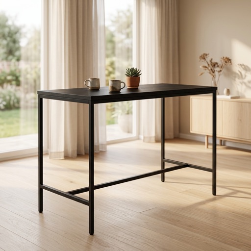 Urban Loft Bartafel Brooklyn - Zwart