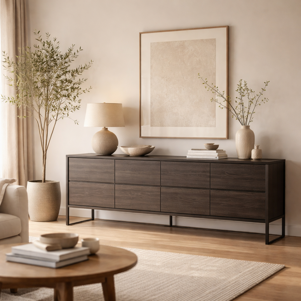 Zen Interiors Dressoir Amsterdam - Antraciet