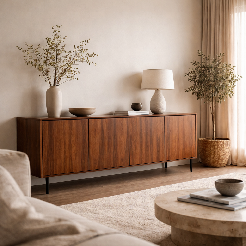 Studio Milano Dressoir Verona - Walnoothout