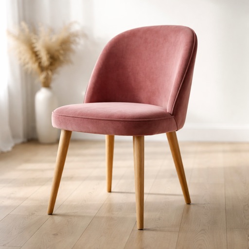 WonenXL Collection Eetkamerstoel Zurich - Oudroze