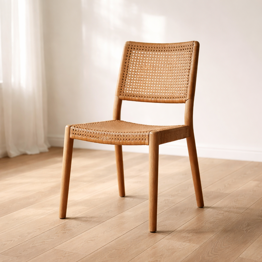 WonenXL Collection Eetkamerstoel met armleuning Vienna - Cognac