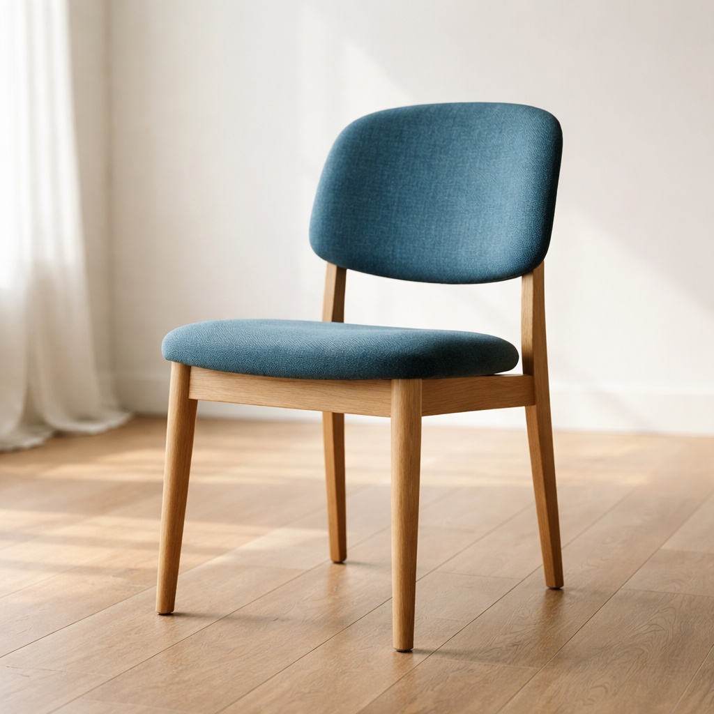 Dutch Design Co. Eetkamerstoel Milano - Petrolblauw