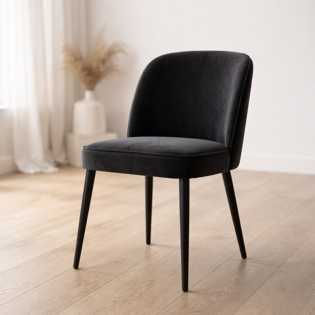 WonenXL Collection Eetkamerstoel Verona - Zwart