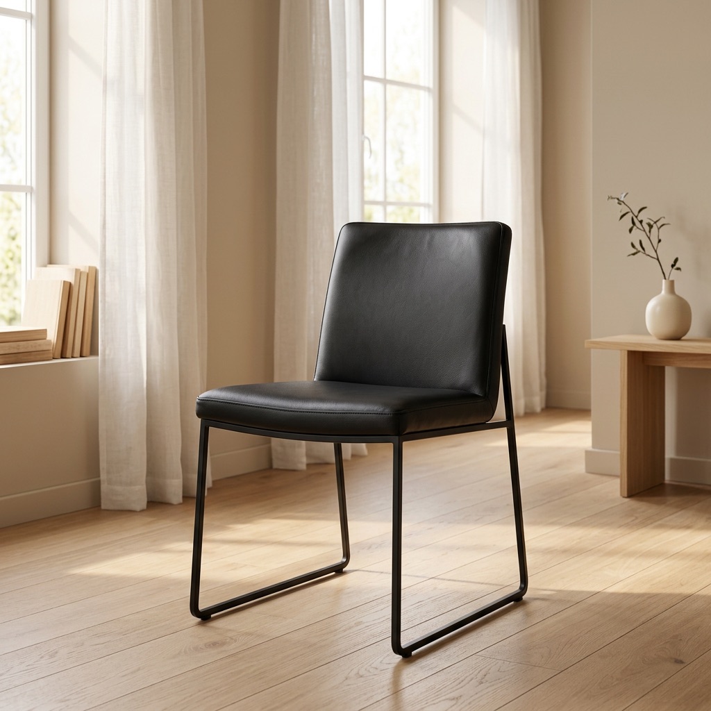 Urban Loft Eetkamerstoel Bergen - Zwart