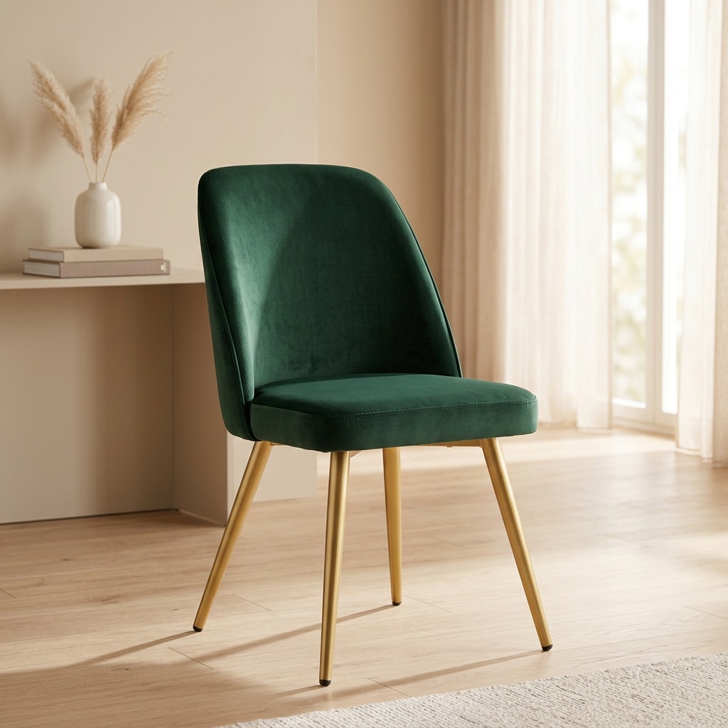 Studio Milano Eetkamerstoel Milano - Donkergroen