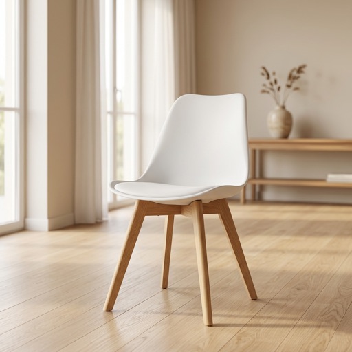 WonenXL Collection Eetkamerstoel Delft - Wit