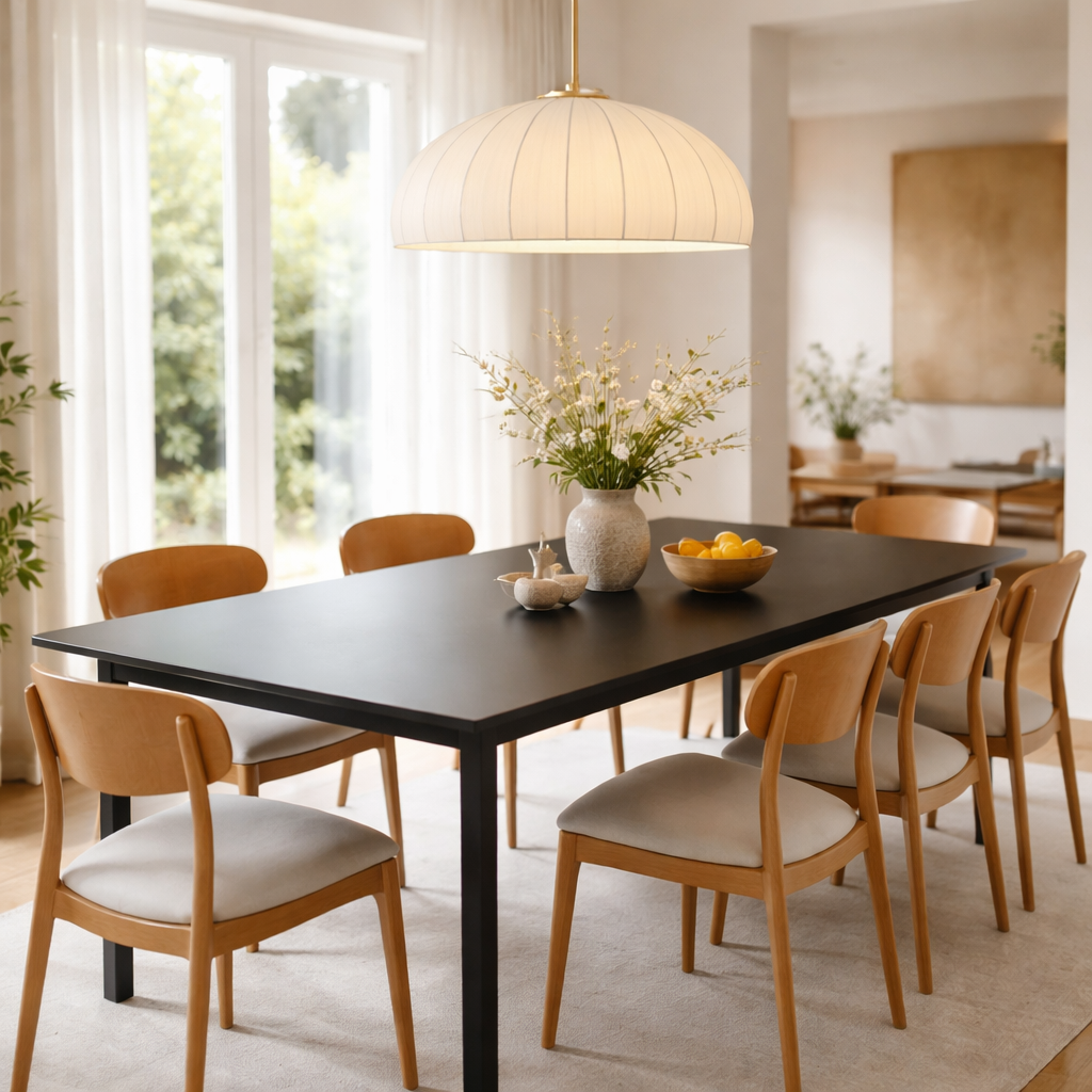 OakWood Originals Uitschuifbare eettafel Notting Hill - Keramiek 108x114