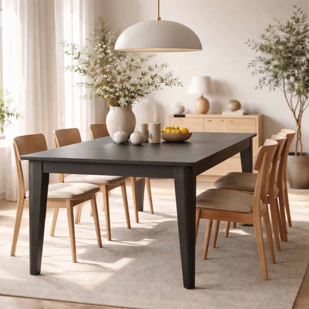 WonenXL Collection Eettafel Bergen - MDF gelakt 216x87