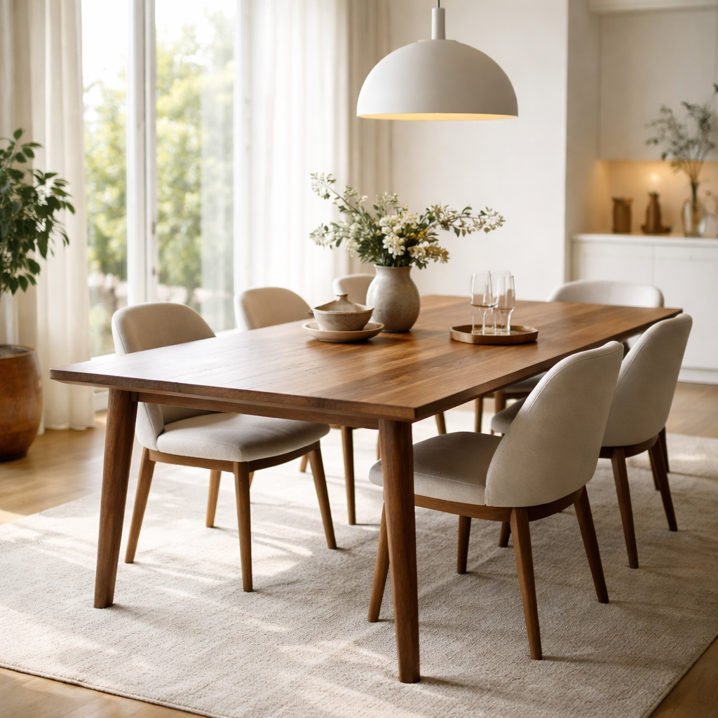 OakWood Originals Eettafel Stockholm - Walnoothout 161x93