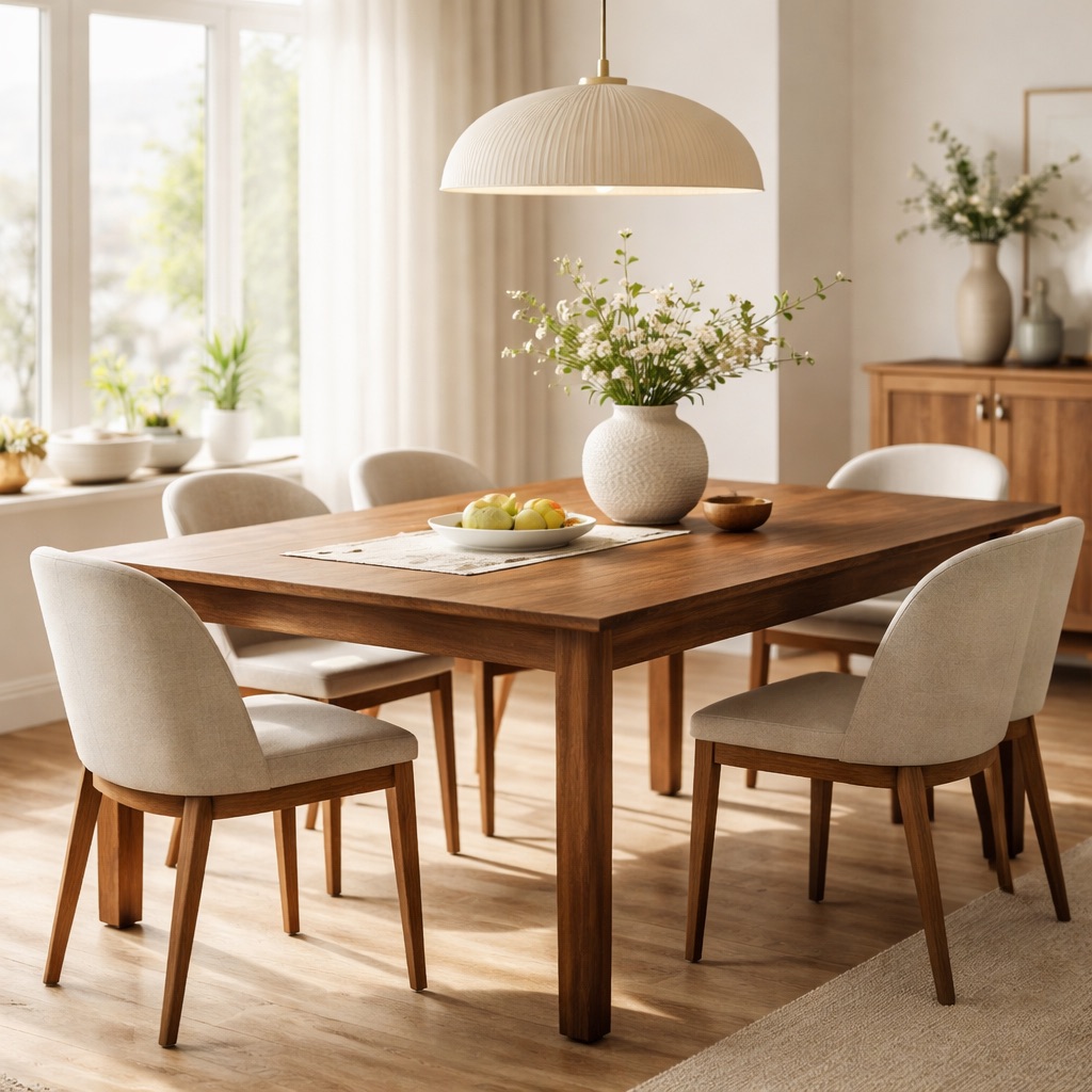 Casa Moderna Uitschuifbare eettafel Napoli - Mangohout 189x86