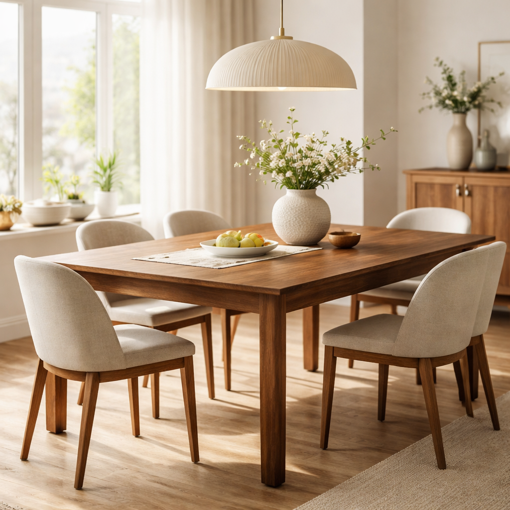 Casa Moderna Uitschuifbare eettafel Napoli - Mangohout 189x86