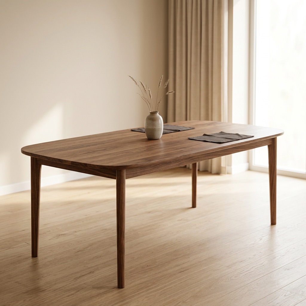 Zen Interiors Eettafel Kyoto - Walnoothout