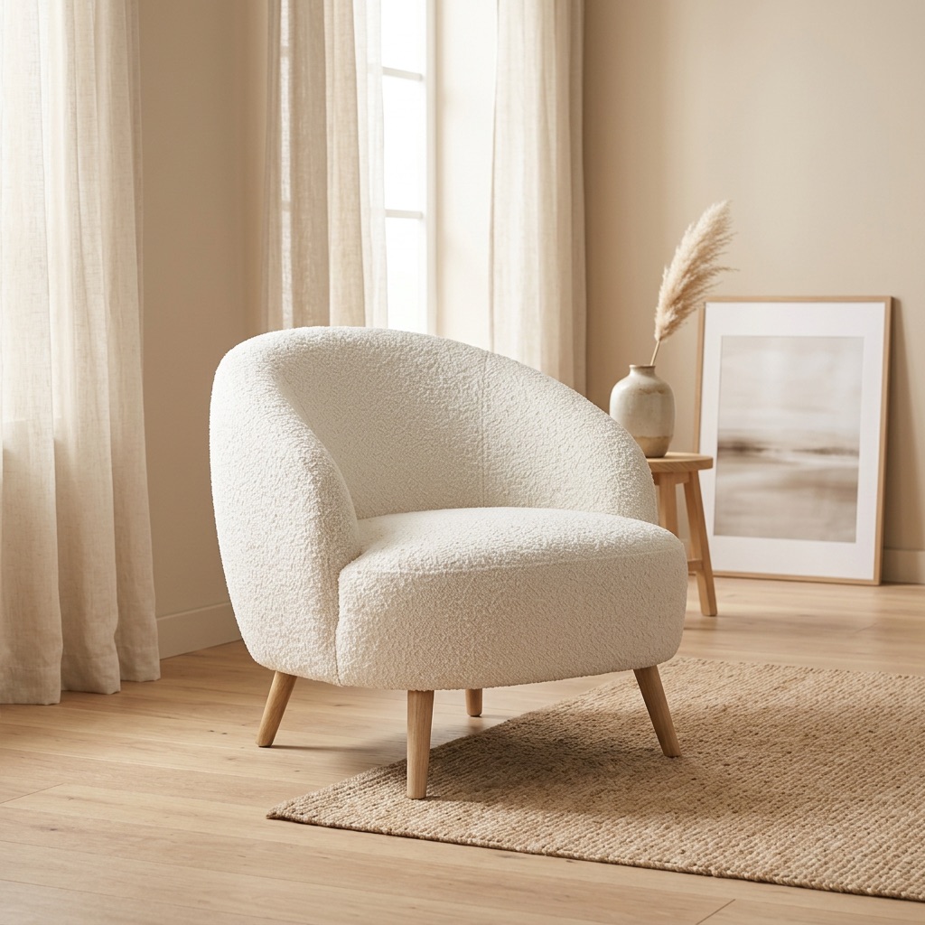 Maison Belle Loungestoel Chelsea - Wit