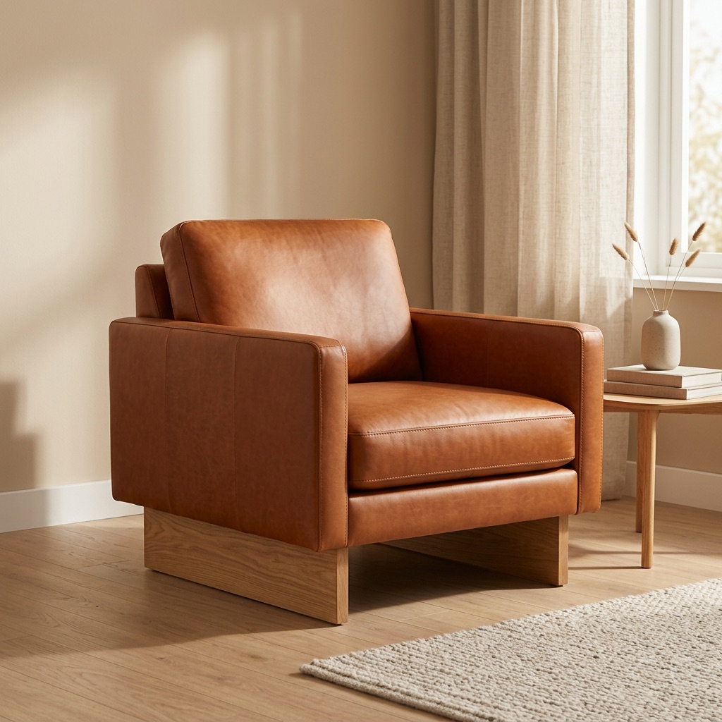 Timbercraft Fauteuil Havana - Cognac