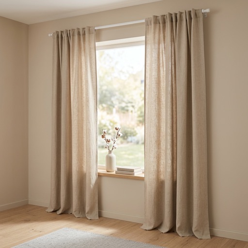 Nordic Living Gordijn Oslo - Beige