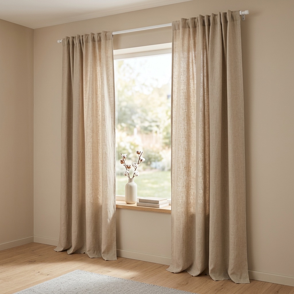 Nordic Living Gordijn Oslo - Beige