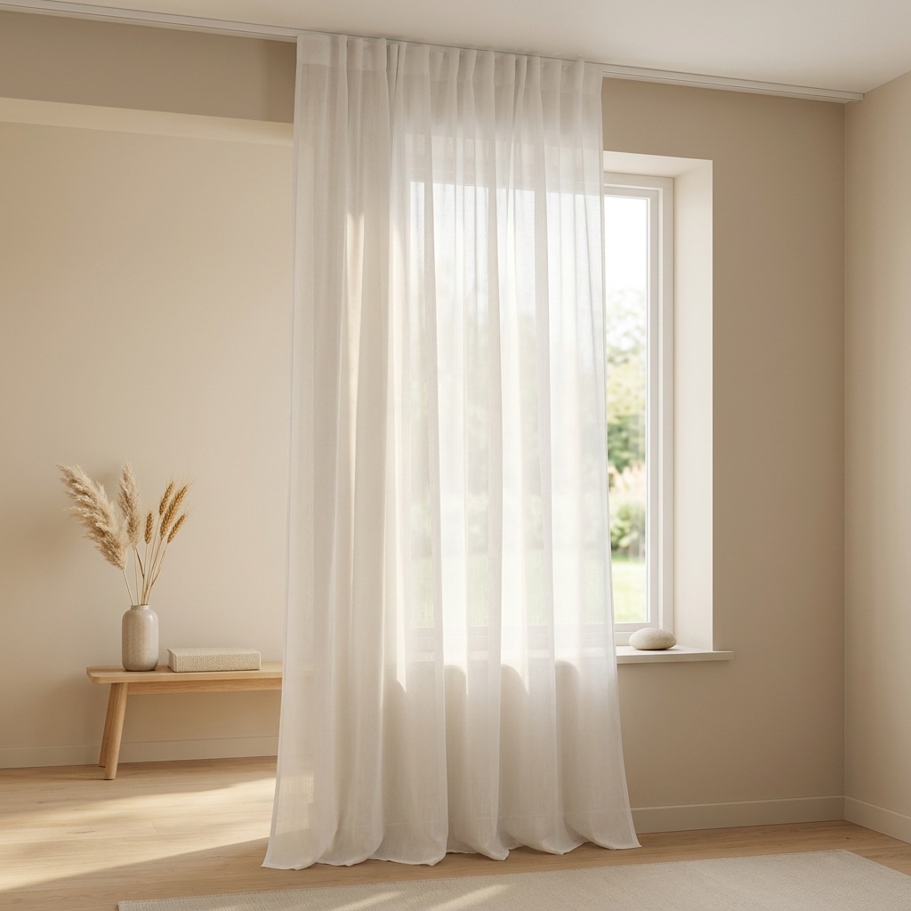 WonenXL Collection Vitrage Delft - Wit