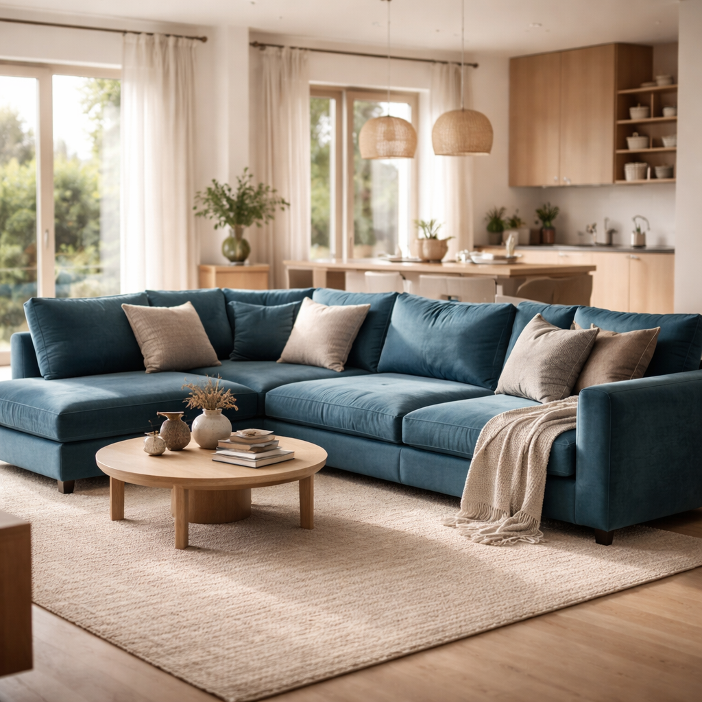 Dutch Design Co. U-bank Nara - Petrolblauw