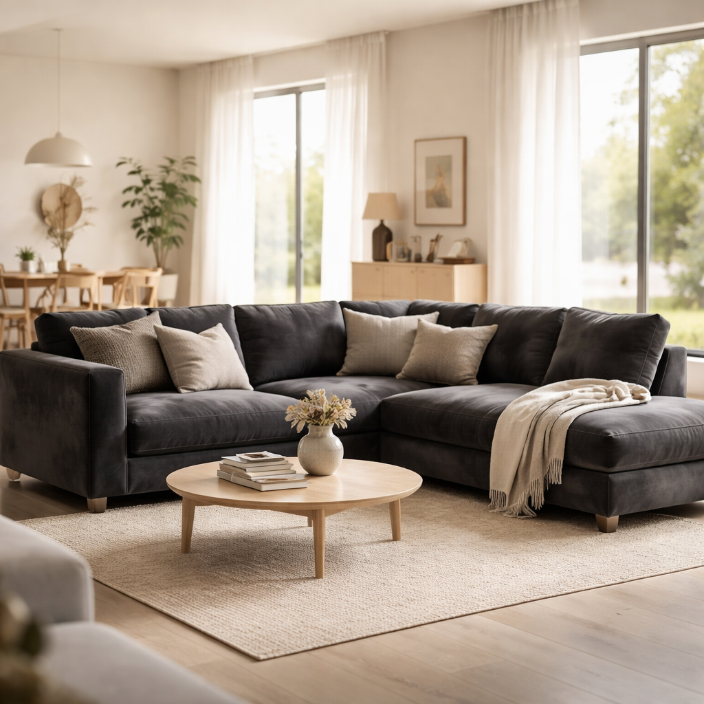 Dutch Design Co. Hoekbank rechts Haarlem - Antraciet