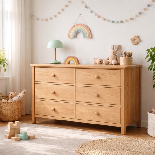 WonenXL Collection Kinderbureau Malmö - Wit