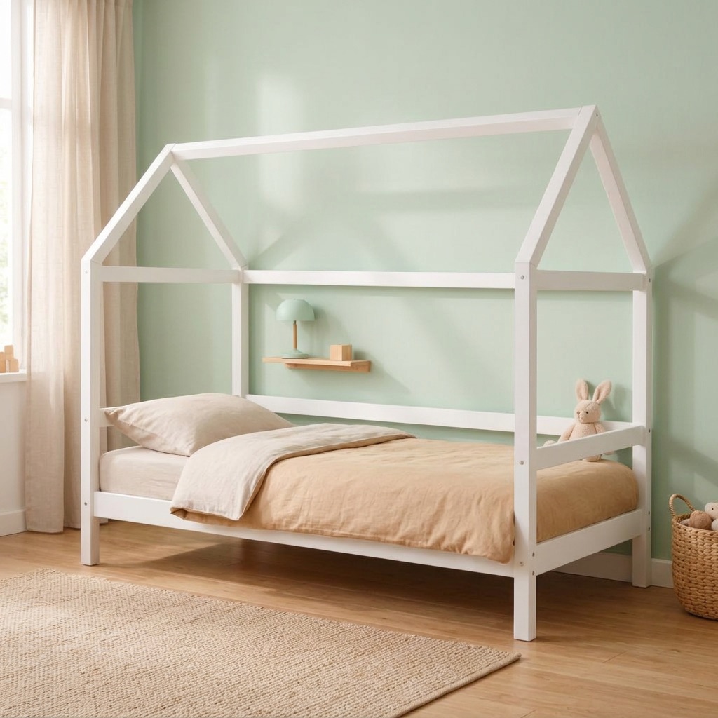 Kidz Interior Huisbed Malmö - Wit