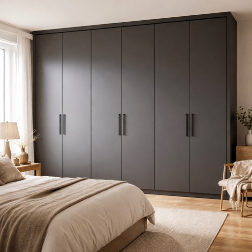Timbercraft Kledingkast 3-deurs Provence - Antraciet