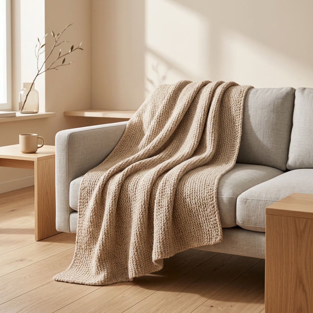 Nordic Living Plaid Oslo - Beige