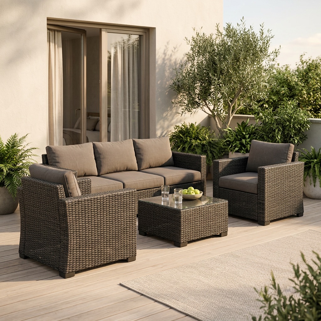 Casa Moderna Loungeset Ibiza - Antraciet
