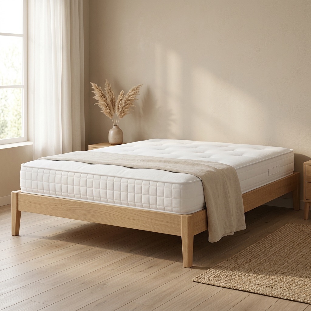Comfort Zone Pocketvering matras Comfort 160 x 200 - Wit