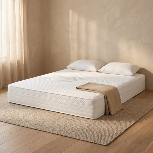 Comfort Zone Traagschuim matras Deluxe 180 x 200 - Wit