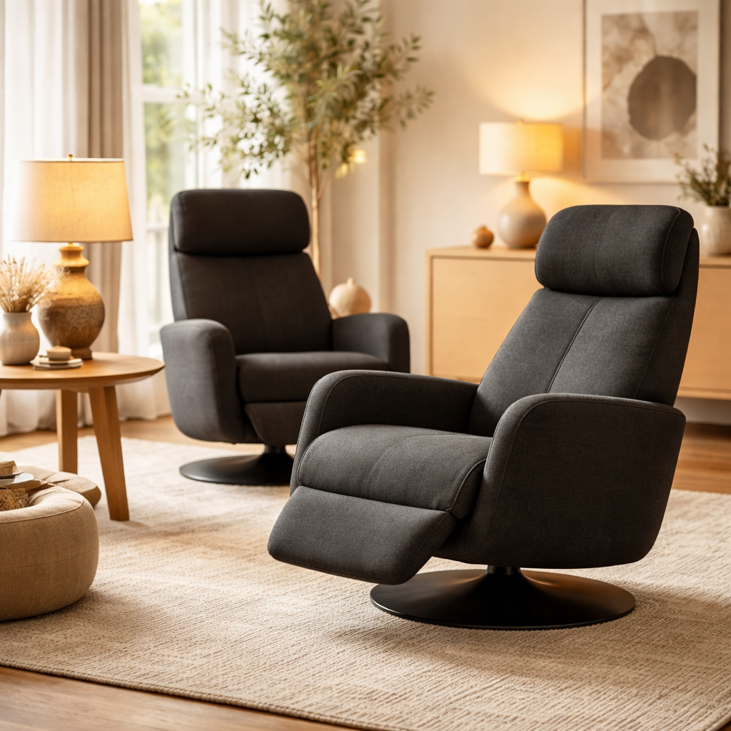 Casa Moderna Relaxfauteuil Firenze - Zwart
