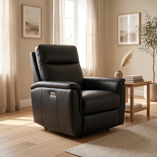 Comfort Zone Elektrische relaxfauteuil Delft - Zwart