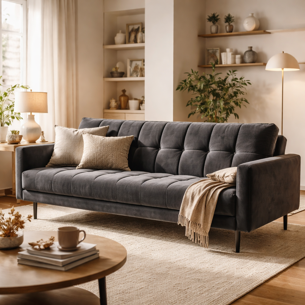 Comfort Zone Slaapbank Havana - Donkergrijs