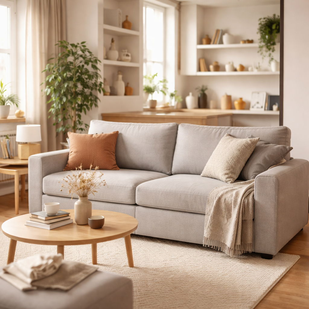 Urban Loft Slaapbank met opbergruimte Kyoto - Lichtgrijs