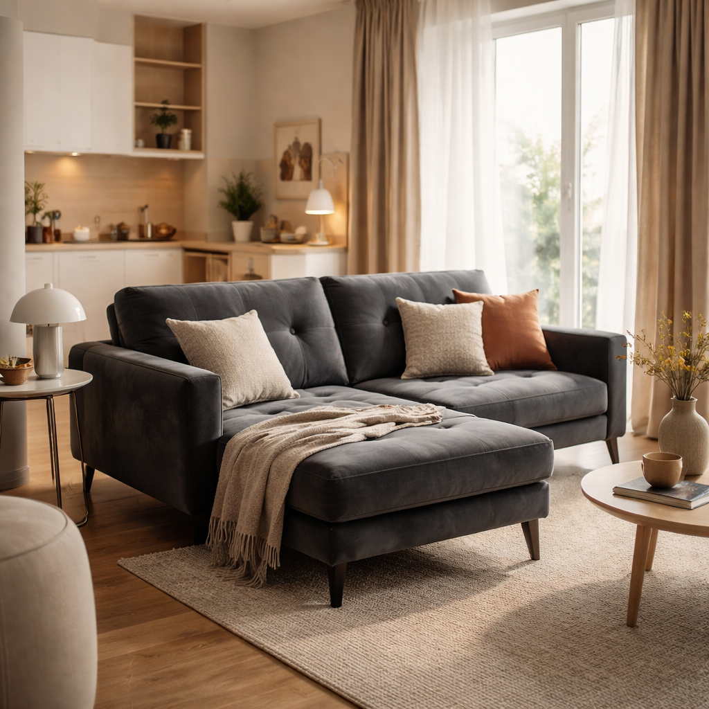 WonenXL Collection Slaapbank met opbergruimte Notting Hill - Donkergrijs