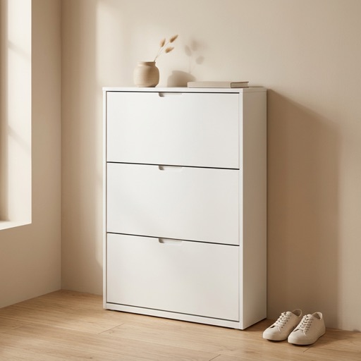 WonenXL Collection Schoenenkast Delft - Wit