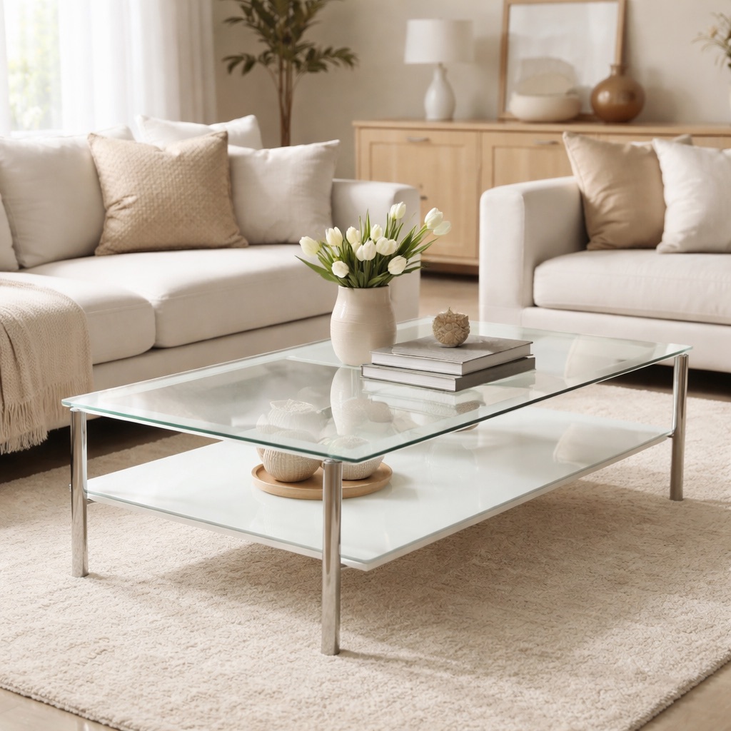 Zen Interiors Salontafel met opbergruimte Stockholm - Wit