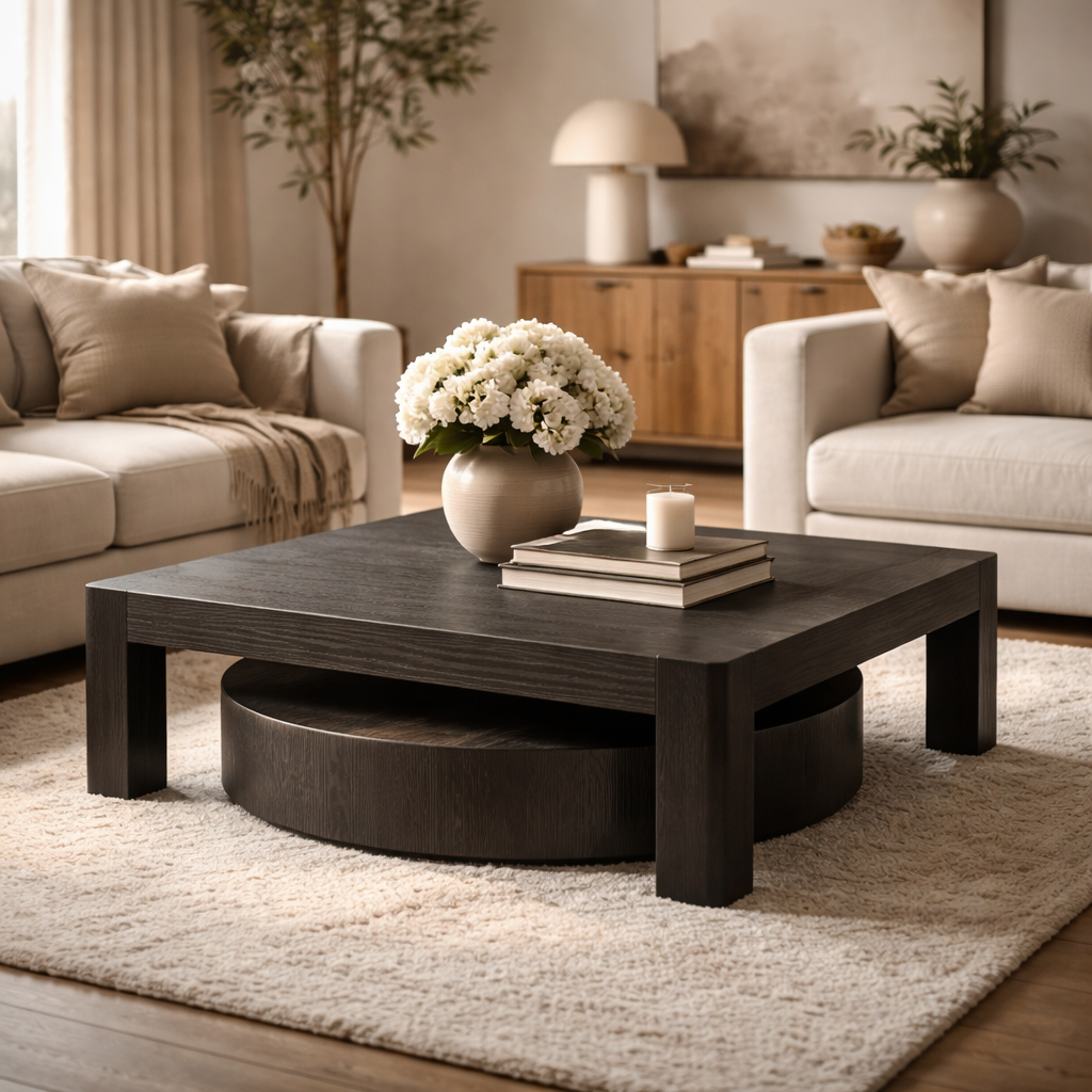 Dutch Design Co. Salontafel rond Soho - Antraciet