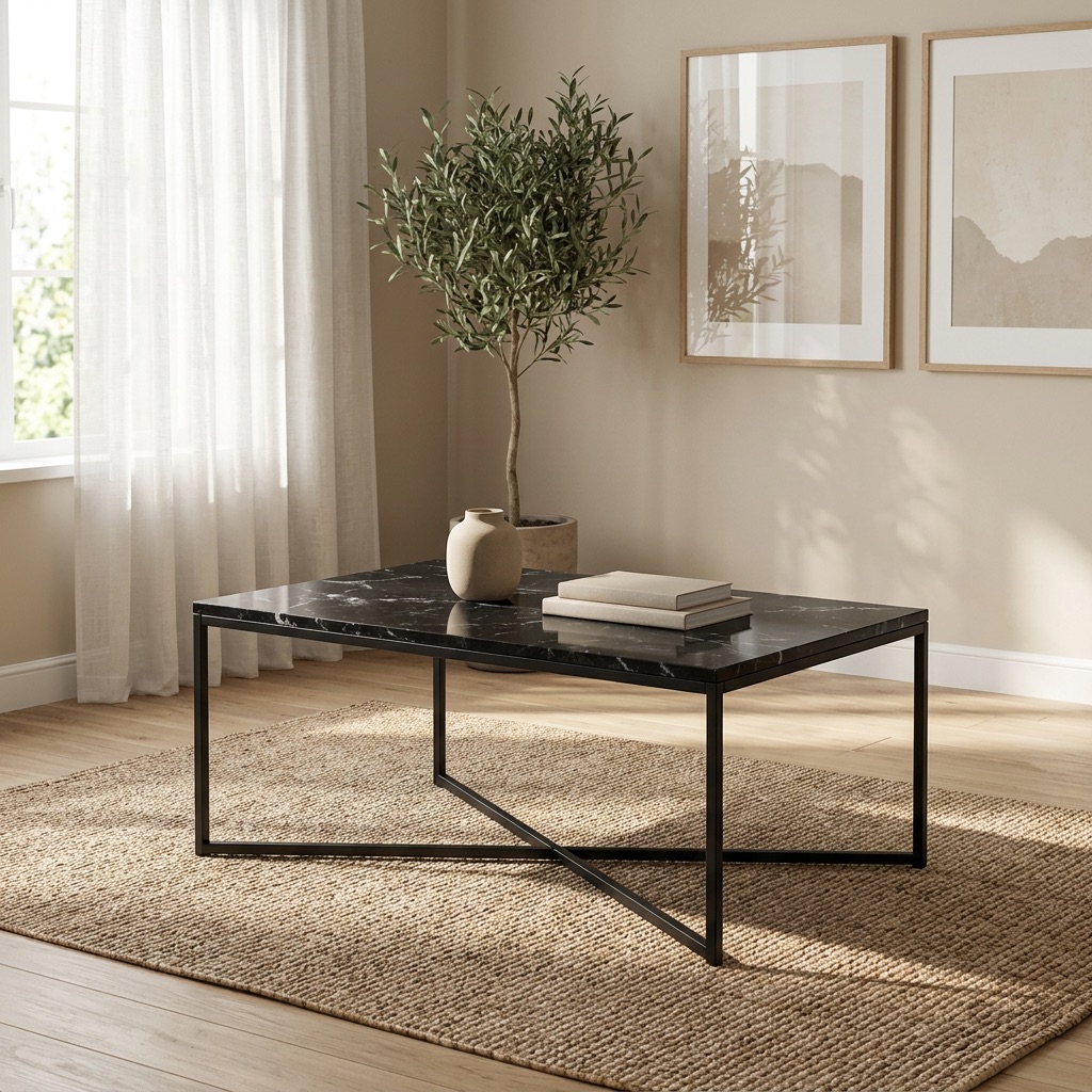 Studio Milano Salontafel Bergen - Zwart