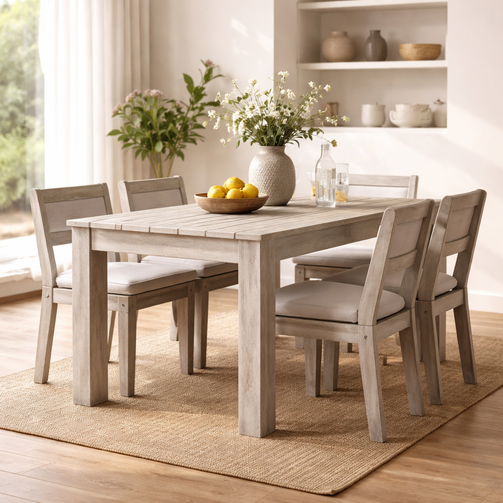 OakWood Originals Tuinstoel Napoli - Lichtgrijs