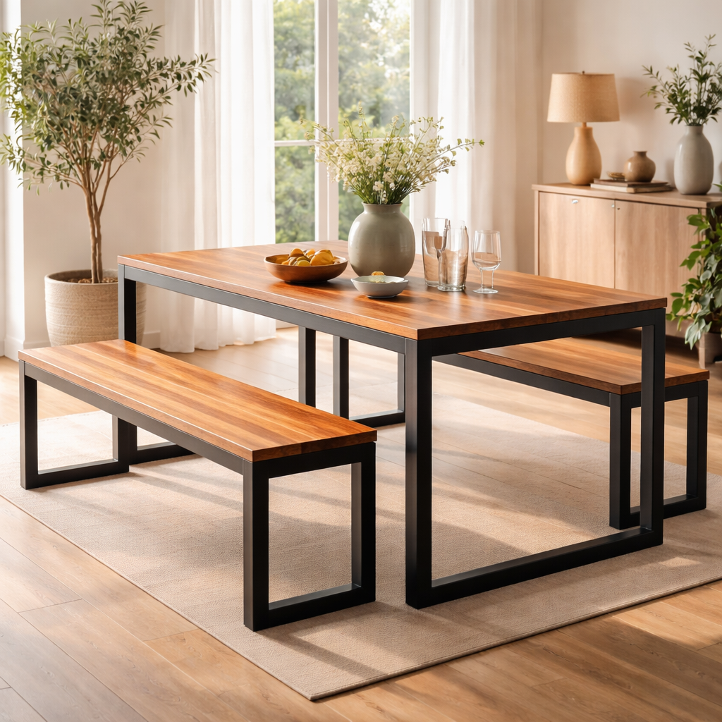 Casa Moderna Tuinset 6-persoons Basel - Antraciet